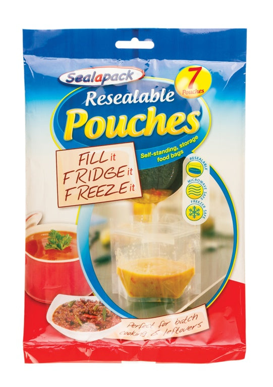 Sealapack Resealable Pouches 7 Pack