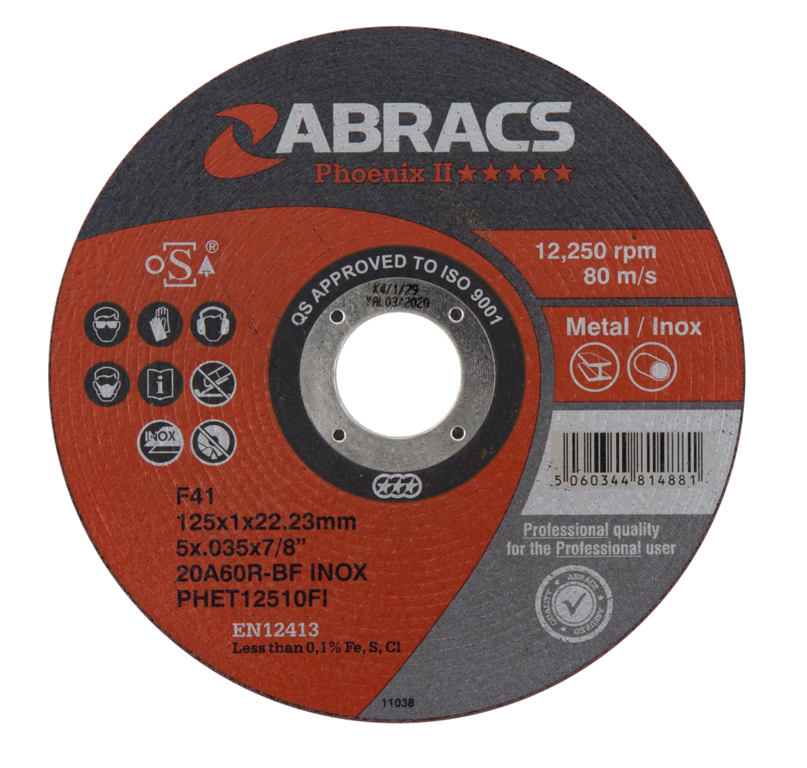 Abracs Phoenix II Extra Thin Cutting Disc
