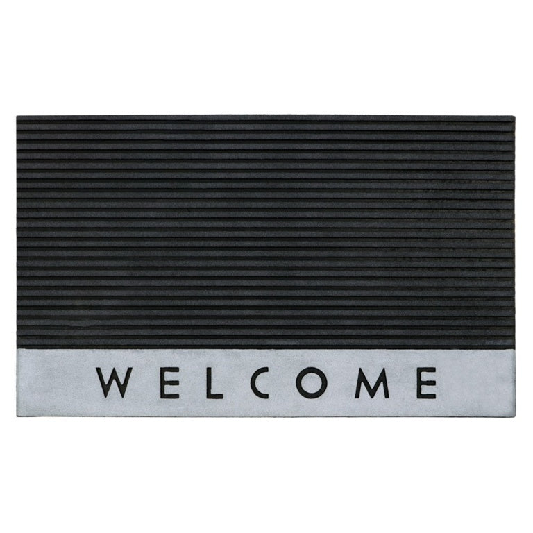 Jvl Quartz Welcome Doormat 47 X 75cm