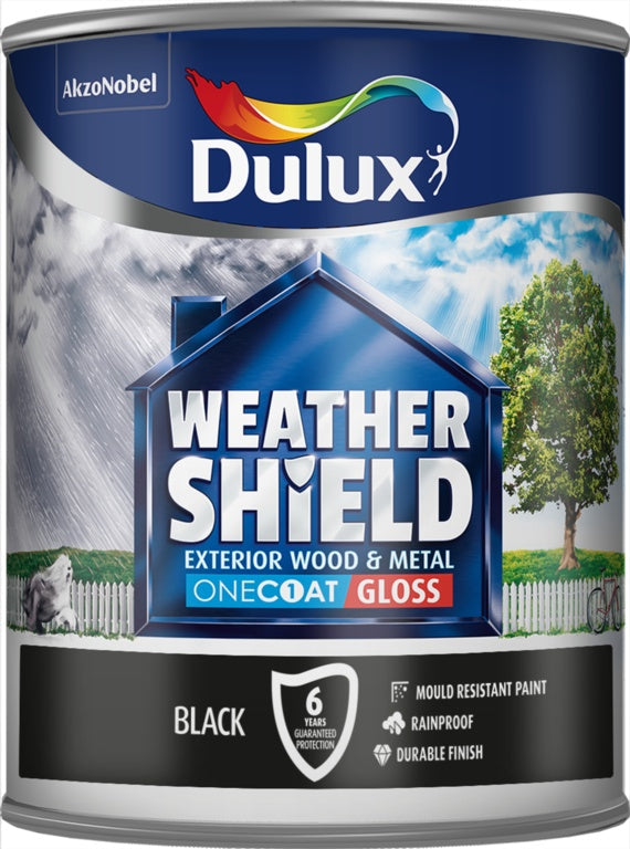 Dulux Weathershield One Coat Gloss 750ml