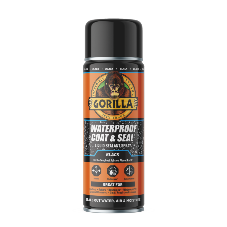 Gorilla Waterproof Coat & Seal Spray 450ml Black