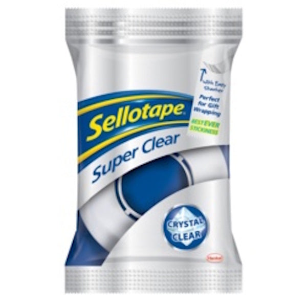 Sellotape Super Clear Roll 18mm X 25m