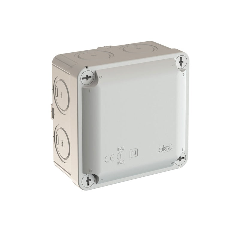 Wiska Wub1 Junction Box Ip65 Grey