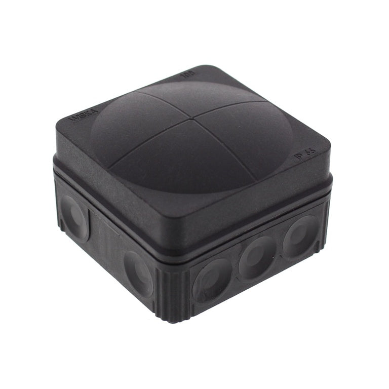 Wiska Combi 108/5 Black Junction Box Ip66