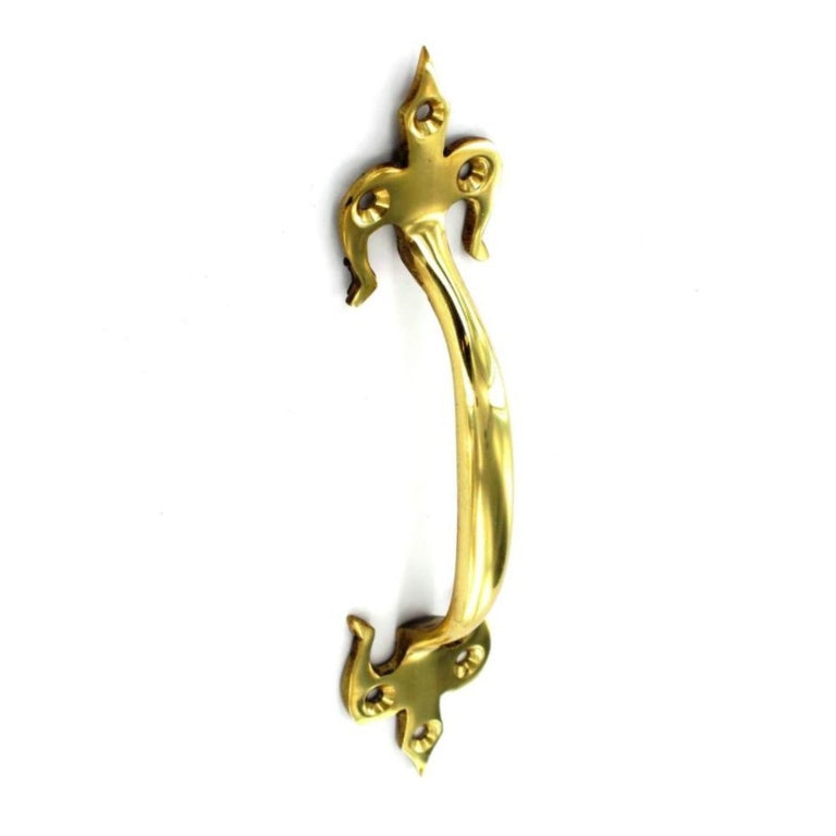 Securit Brass Fleur De Lys Handle 175mm