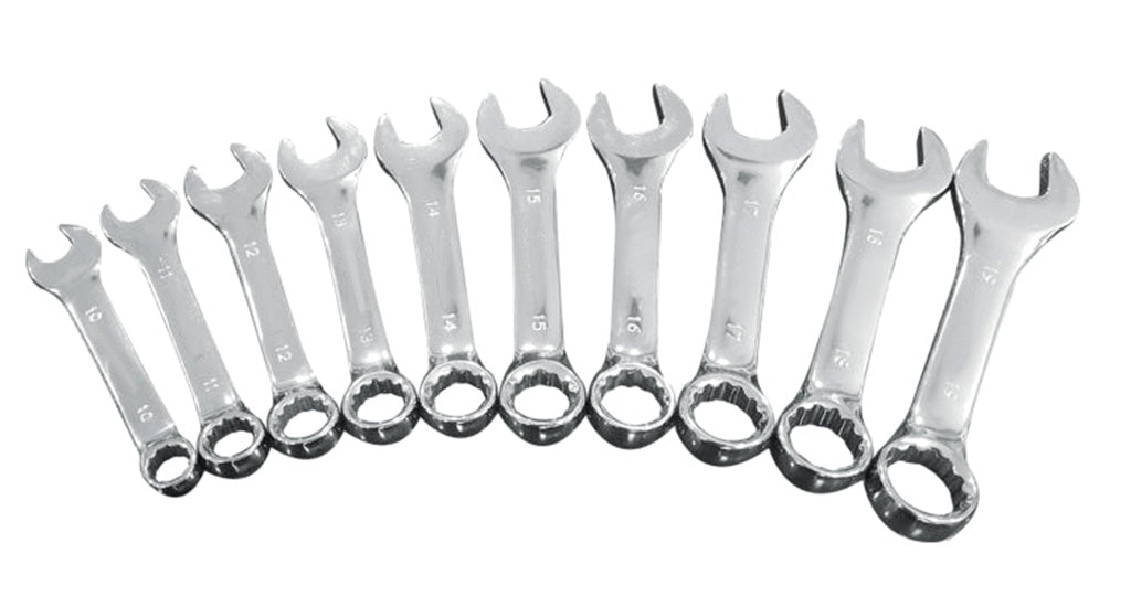 Supa Tool Stubby Combination Spanner Set 10 Piece