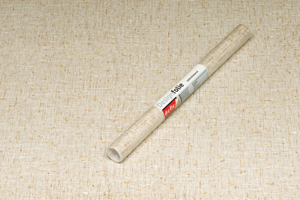 D C Fix�� Self Adhesive Film Textile Brown 45cm X 2m