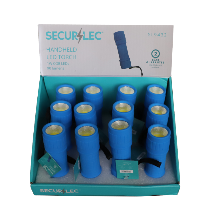 Securlec Handheld Plastic Torch Small 1w