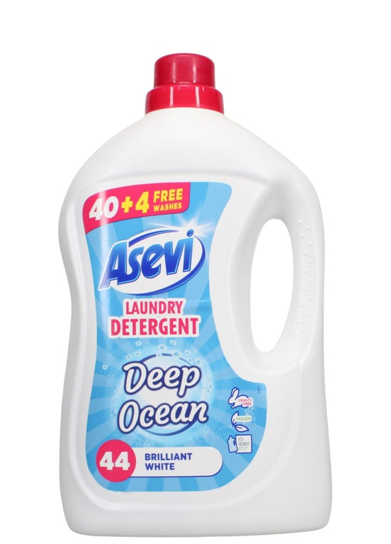 Asevi Laundry Detergent 40 Plus 4 Free Wash