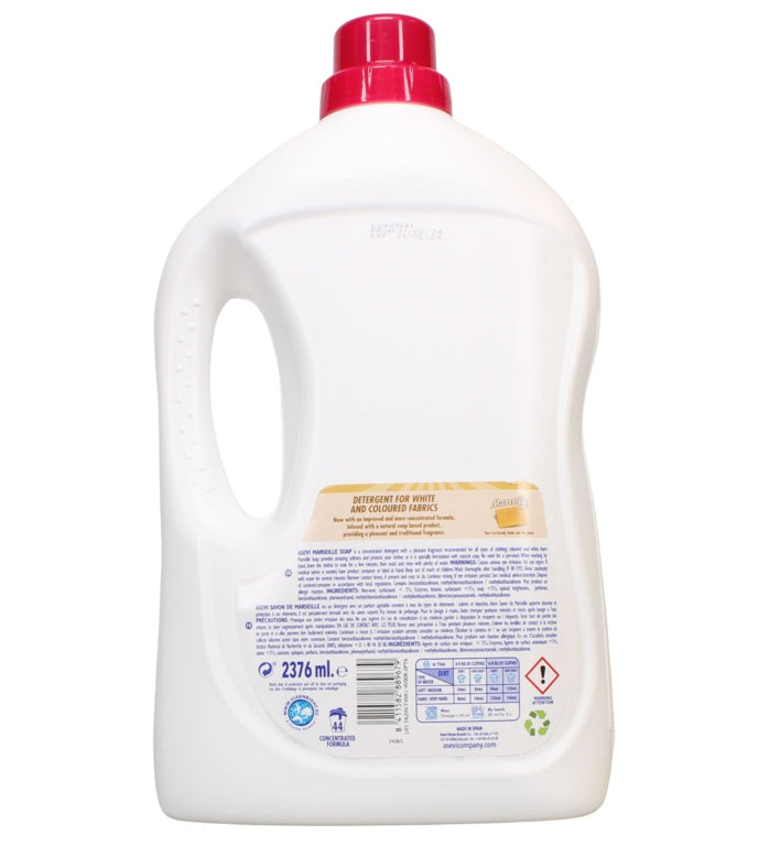 Asevi Laundry Detergent 40 Plus 4 Free Wash