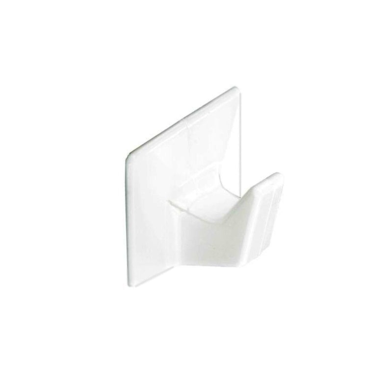 Securit Self Adhesive Hooks White (4) Small
