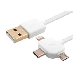 Extrastar 3 In 1 Usb Data Charging Cable