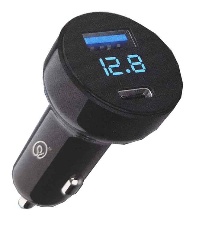 Extrastar Type C +Usb Car Charger Pd20w