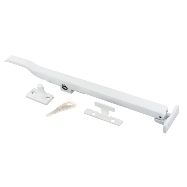 Securit Locking Casement Stay White 250mm