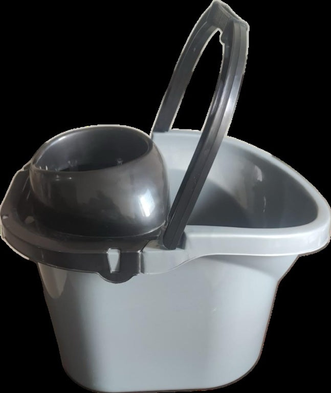 Tml Mop Bucket Silver/Black