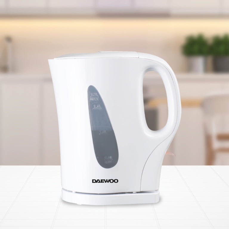Daewoo Plastic Kettle 1.7 L White