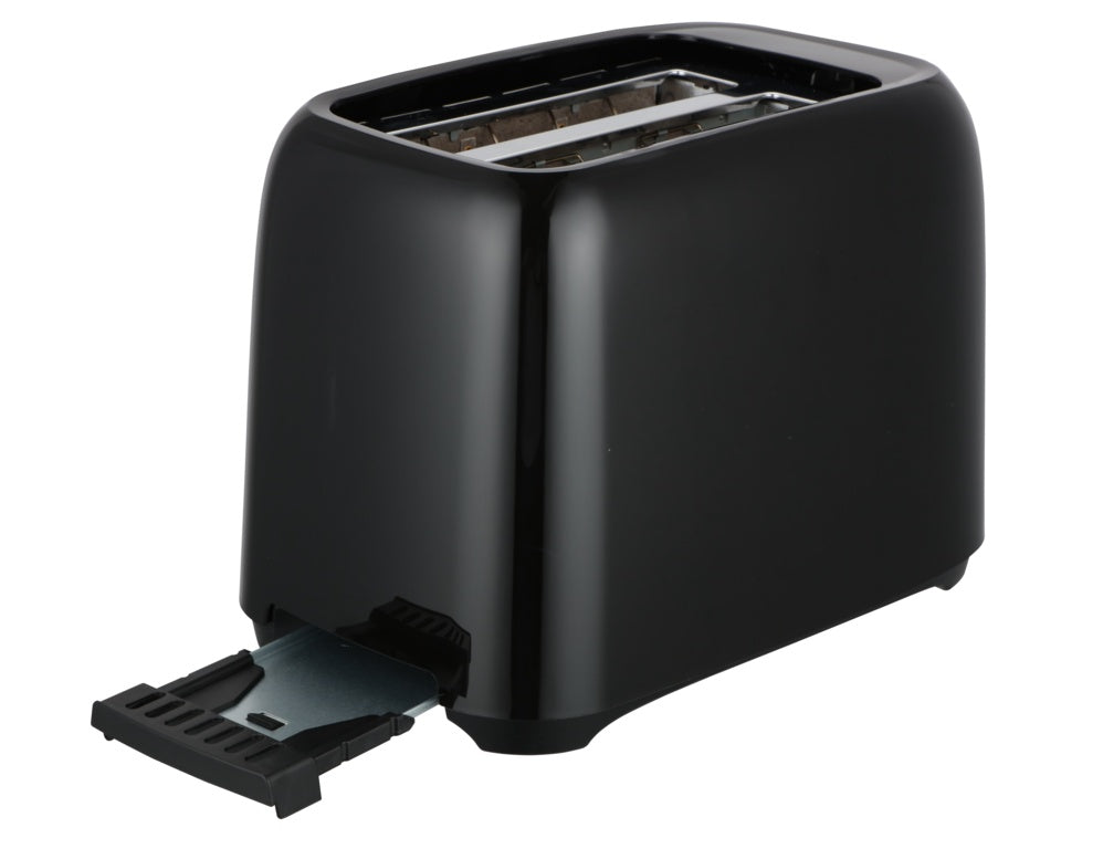 Daewoo Plastic Toaster 2 Slice Black