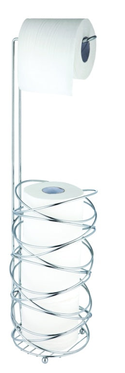 Blue Canyon Birds Nest Toilet Roll Holder Chrome