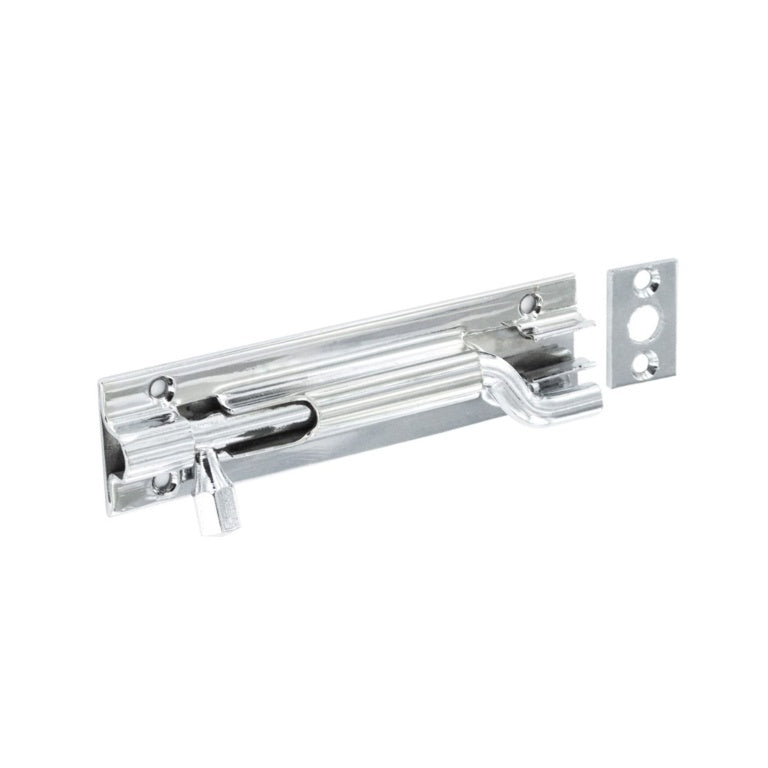 Securit Chrome Necked Bolt 1" Wide 75mm