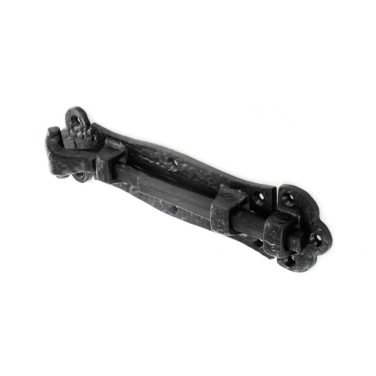 Securit Black Antique Door Bolt 200mm