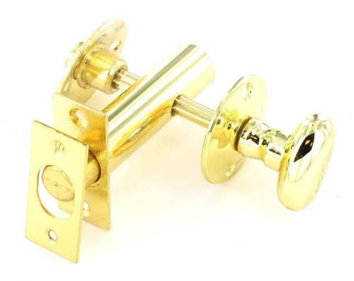 Securit Thumbturn Security Bolt & Release Brass (1 Set) 60mm Pack Of 5