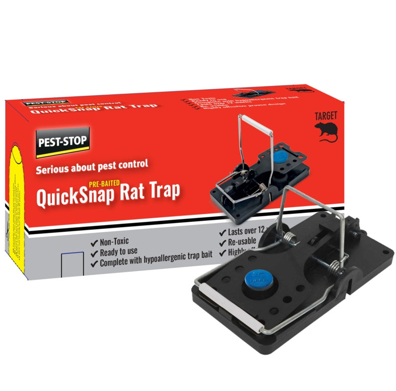 Pest Stop Pre Bait Quick Snap Rat Trap
