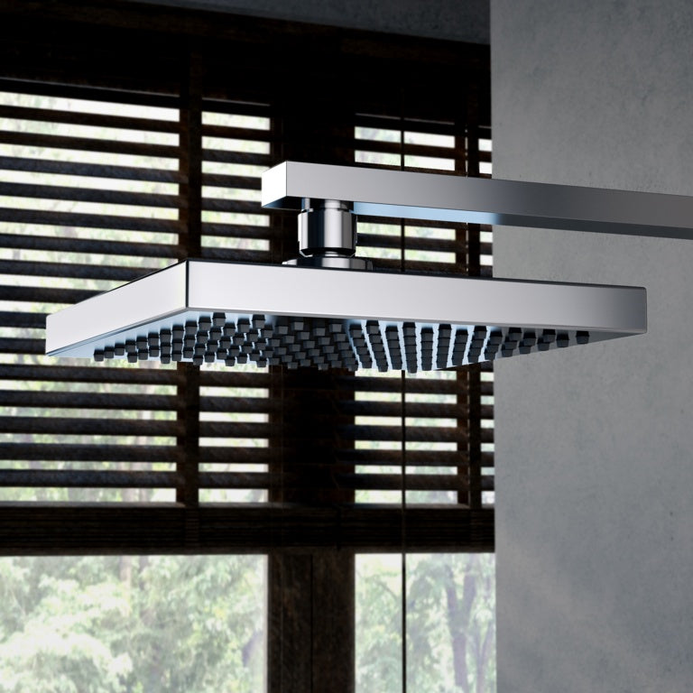 Aqualisa Square Valve Dual Mixer Shower Chrome