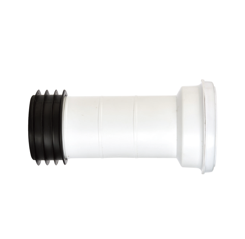Securplumb Extending Straight W/C Pan Connector 265mm