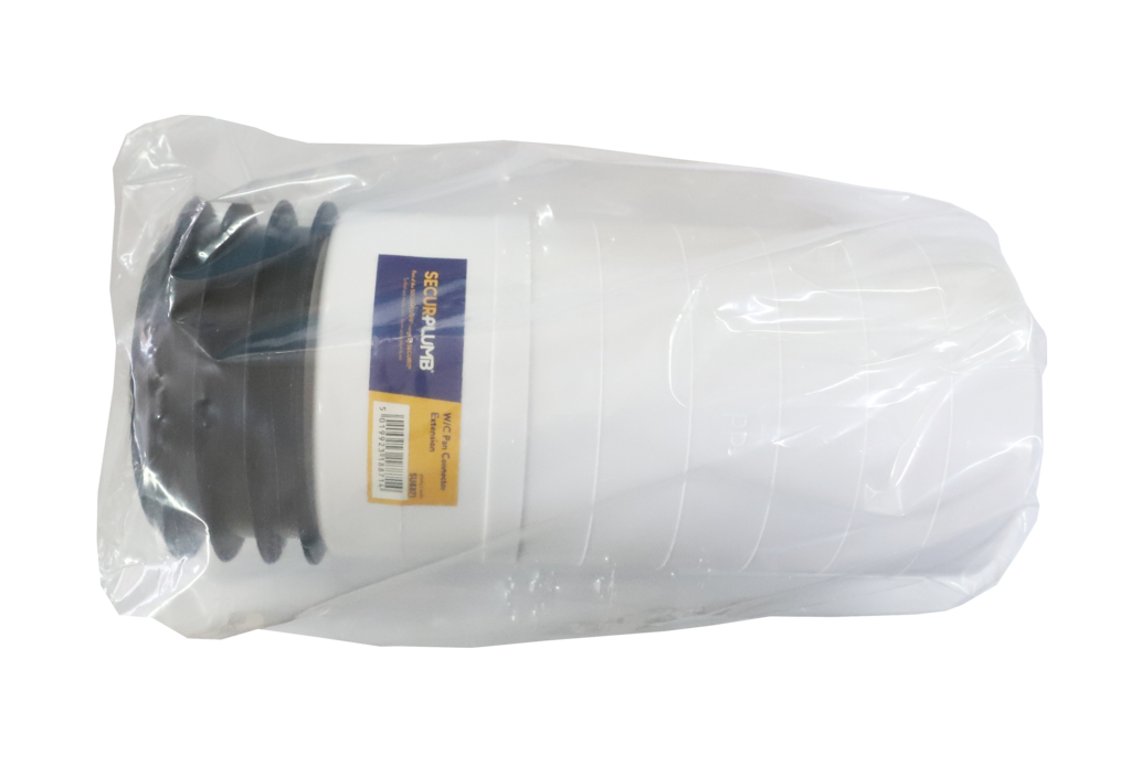 Securplumb Straight External W/C Pan Connector