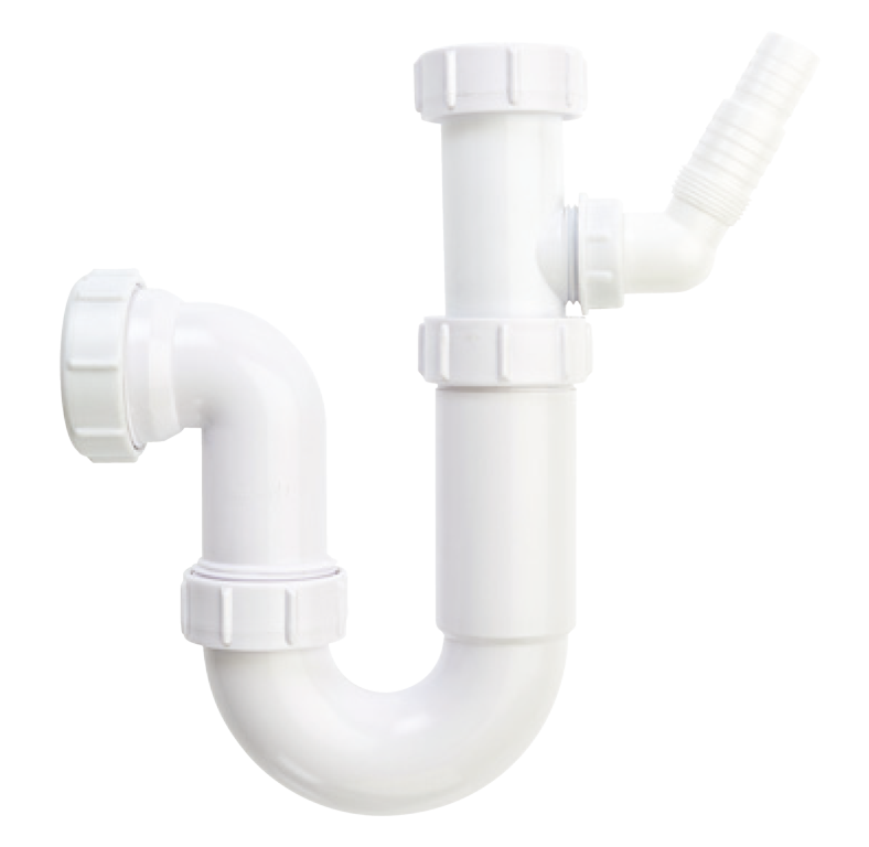 Securplumb Washing Machine Waste Trap 1 Spigot 40 X 75mm