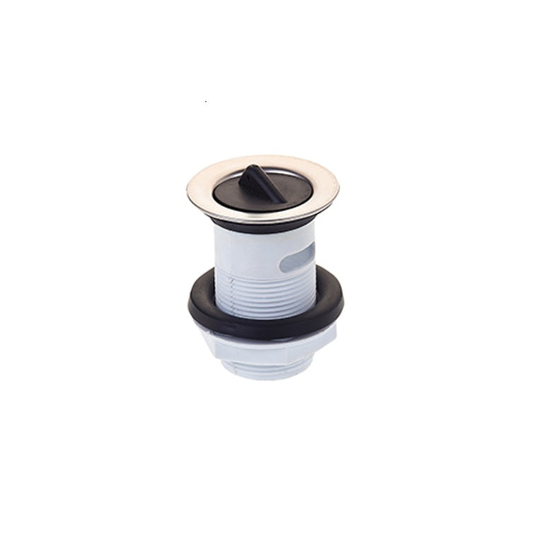 Securplumb Stainless Steel Slotted Basin Waste 32mm