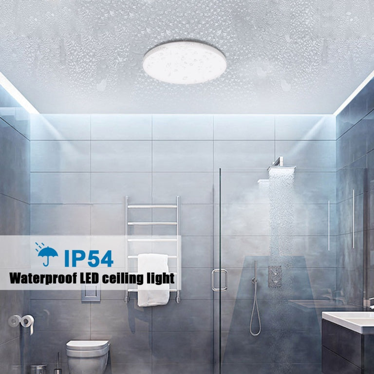 Extrastar 18 W Led Bathroom Ceiling Light White