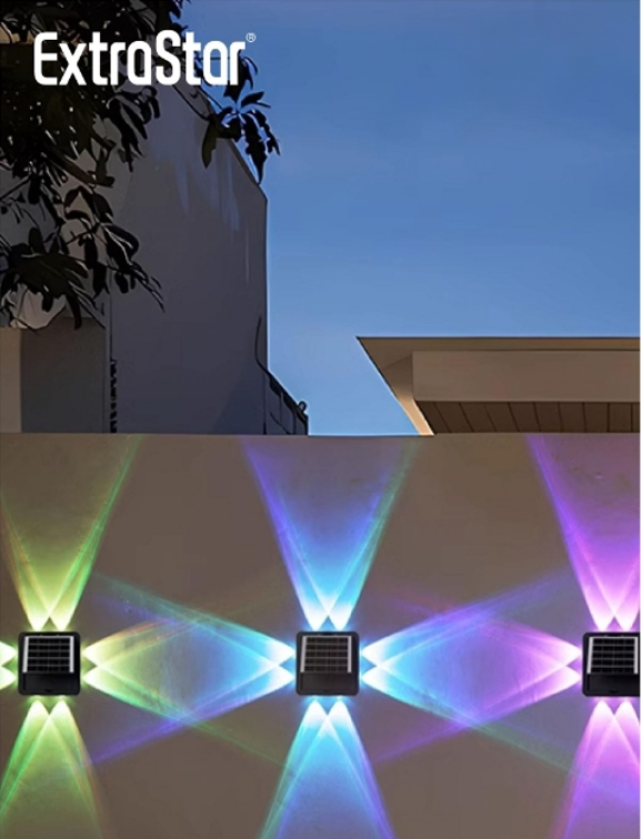 Extrastar Led Solar Up & Down Wall Lamp