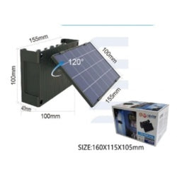 Extrastar Led Solar Up & Down Wall Lamp Warm White 3000k