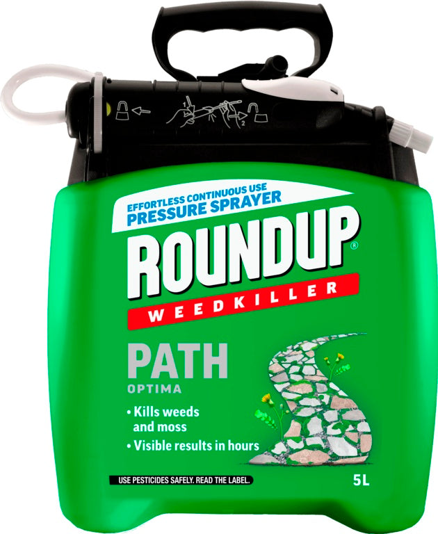 Roundup Path Optima Weedkiller 5 L Rtu