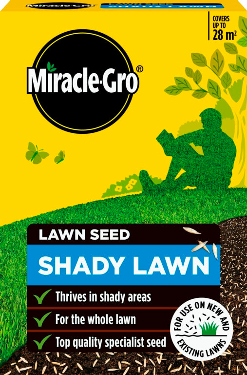 Miracle Gro�� Shady Lawn Seed Covers Up To 28m2