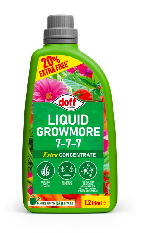 Doff Liquid Growmore Concentrate 1.2 L Extra Fill