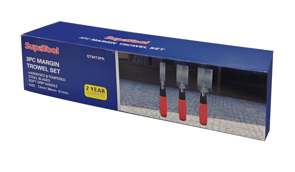 Supa Tool Margin Trowel Set 3pce 3 Piece