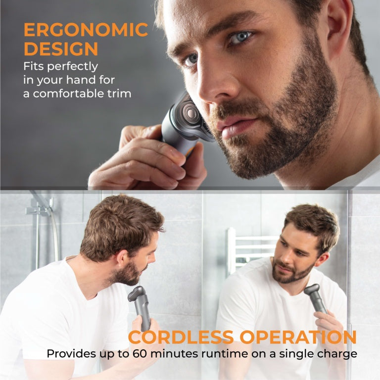 Carmen Titan Titanium 3 In 1 Grooming Set