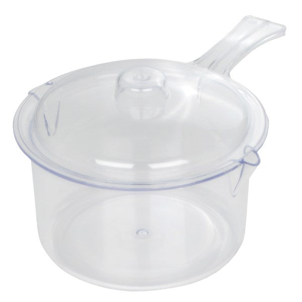 Microwave Essentials Clear Saucepan & Lid 0.5 L