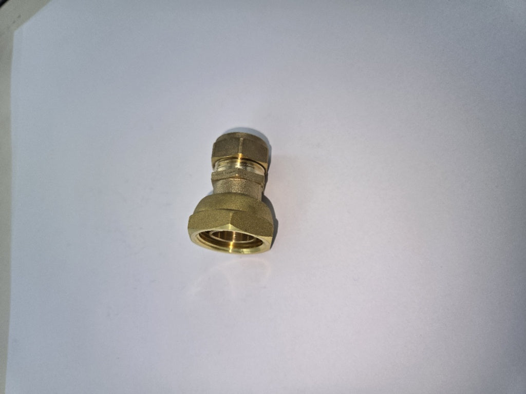 Securplumb Compression Straight Tap Connector 15mm X 3/4"