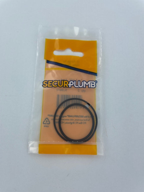 Securplumb "O" Rings For Metal Plugs Pack 2
