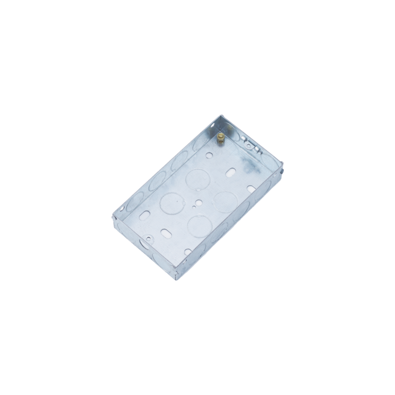 Securlec 2 Gang Metal Box