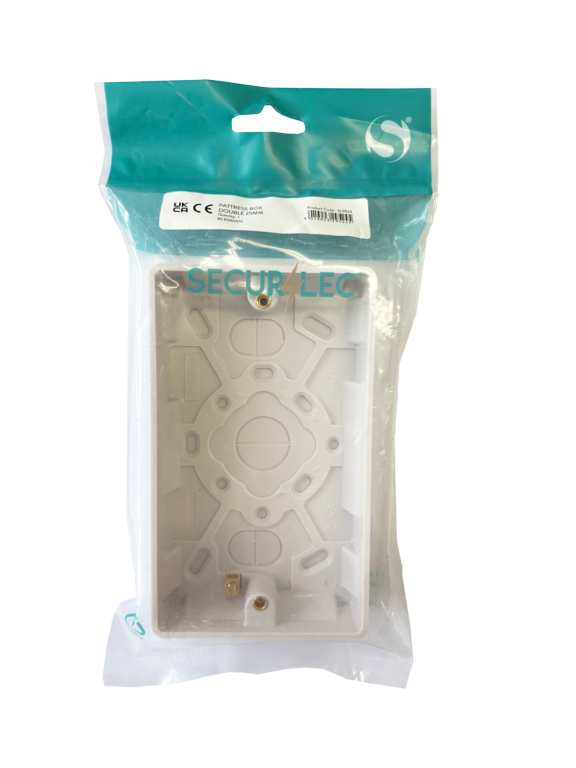 Securlec Double Pattress Box