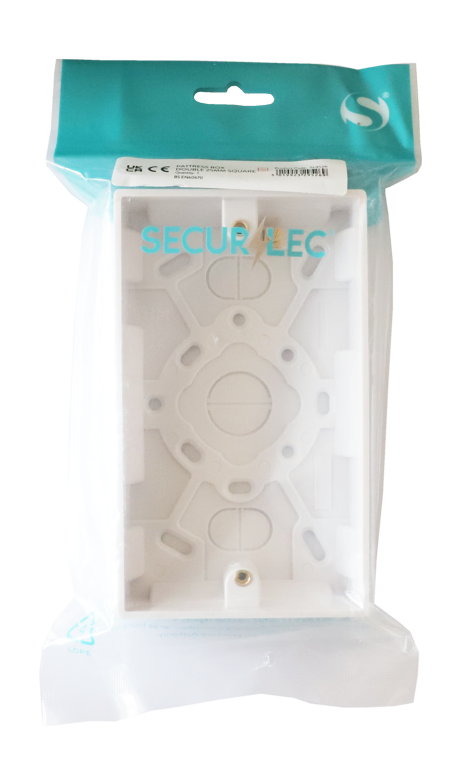Securlec Double Pattress Box