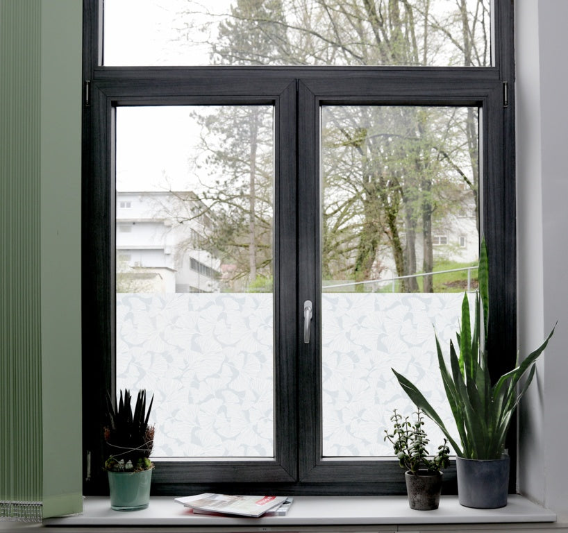 D C Fix�� Eco Line Ginkgo Static Cling Window Film 67.5cm X 1.5m