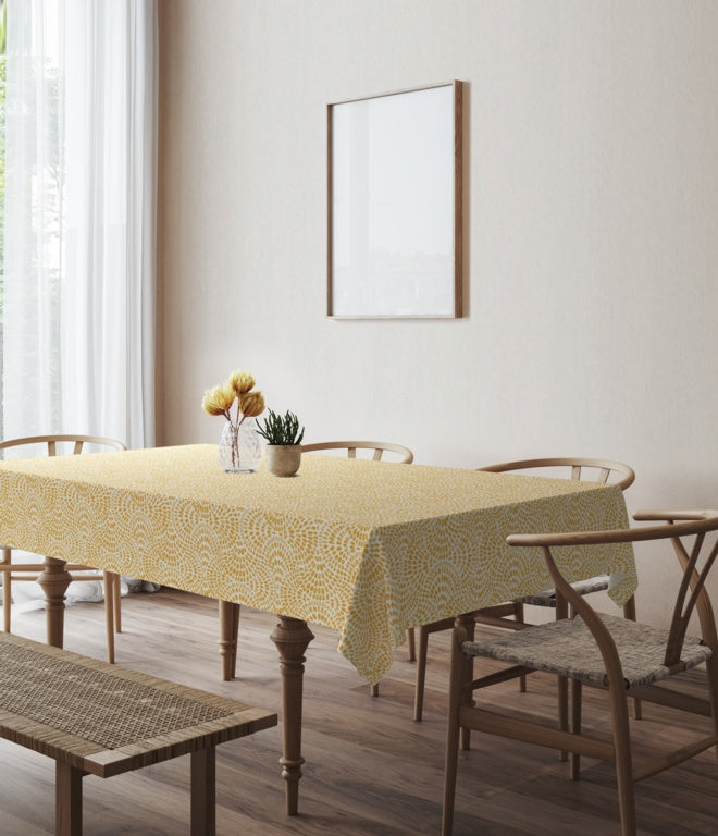 D C Fix�� Monte Carlo Tablecloth Splash Citron 20m Roll X 140cm