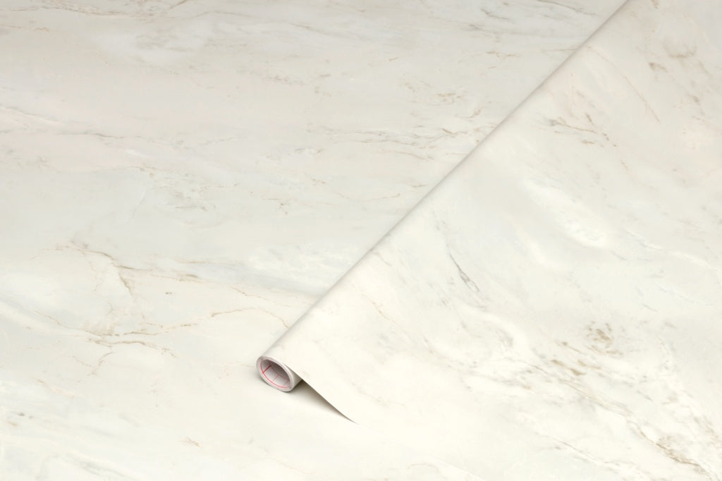 D C Fix�� Marmor Romeo Matt White Self Adhesive Film 90cm X 2.1m