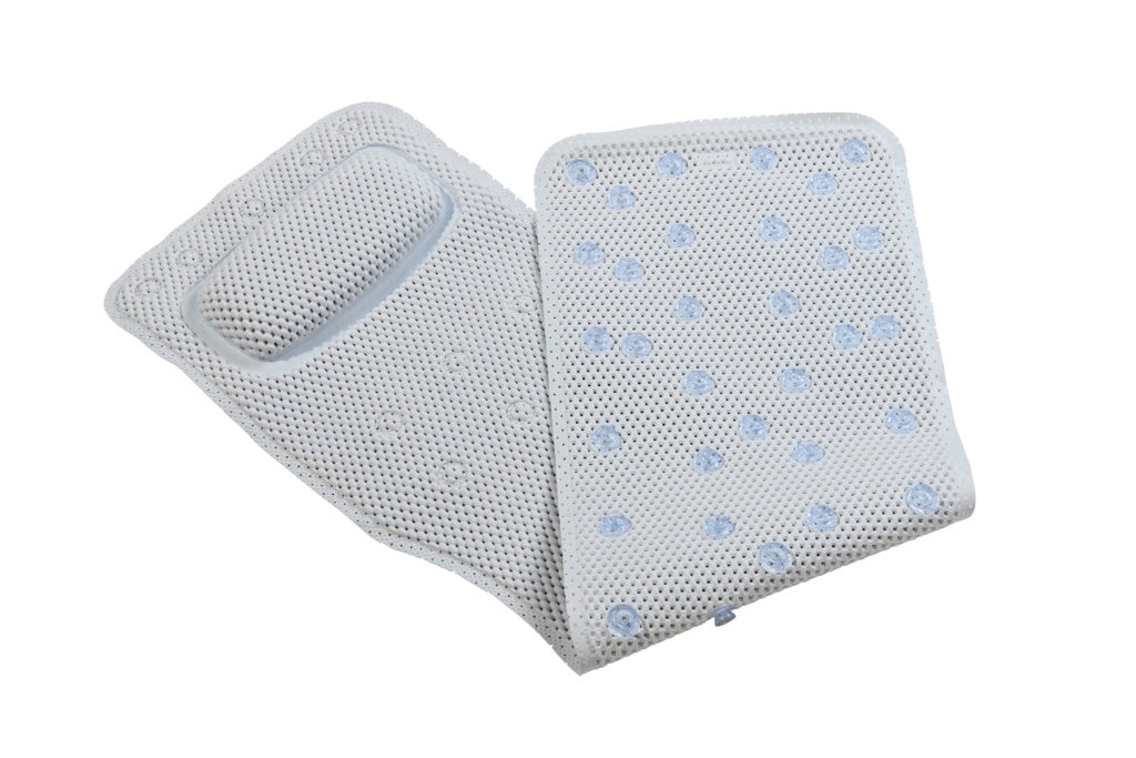 Croydex Teviot White Lounger Bath Mat 90 X 35cm