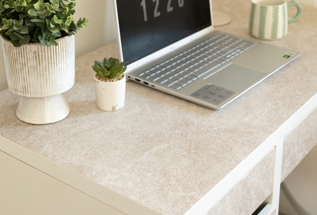 D C Fix�� Steine Memy Beige Self Adhesive Film 67.5cm X 2m